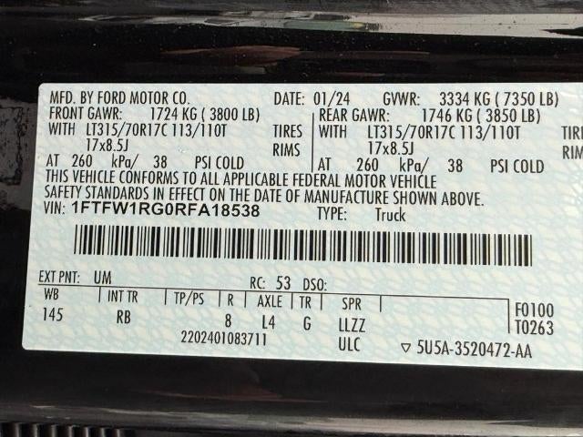 2024 Ford F-150 Raptor