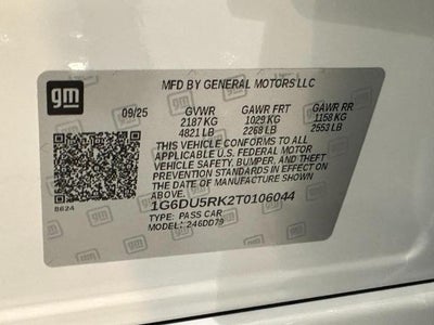 2026 Cadillac CT5 Sport