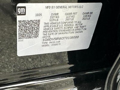 2026 Cadillac CT5-V Base