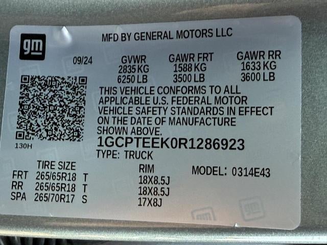 2024 Chevrolet Colorado Trail Boss