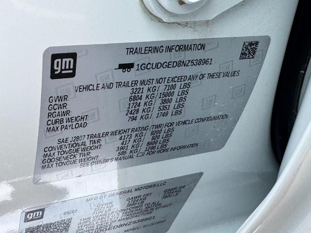 2022 Chevrolet Silverado 1500 LTZ