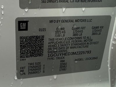 2021 Chevrolet Silverado 1500 High Country