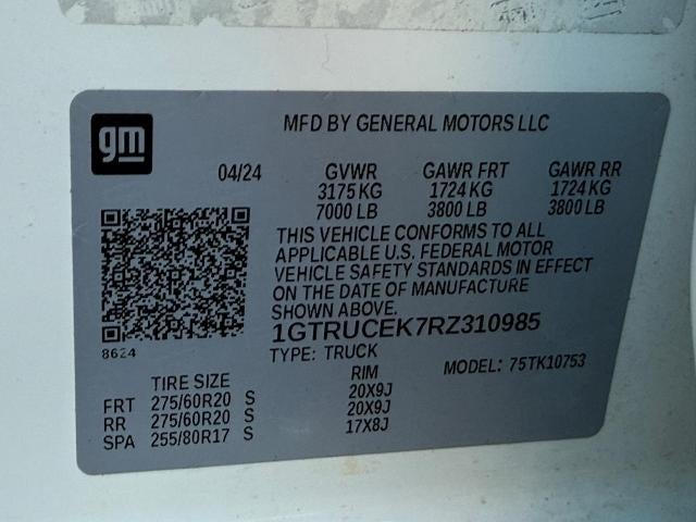 2024 GMC Sierra 1500 Elevation