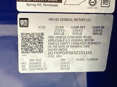 2025 Cadillac XT6 Sport