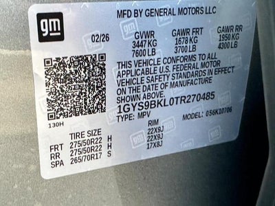 2026 Cadillac Escalade Luxury