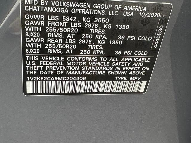 2021 Volkswagen Atlas Cross Sport 3.6L V6 SE w/Technology