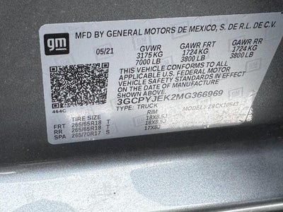 2021 Chevrolet Silverado 1500 LT All Star Edition