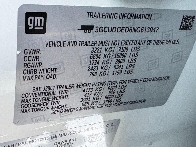 2022 Chevrolet Silverado 1500 LTZ