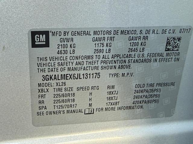 2018 GMC Terrain SLE