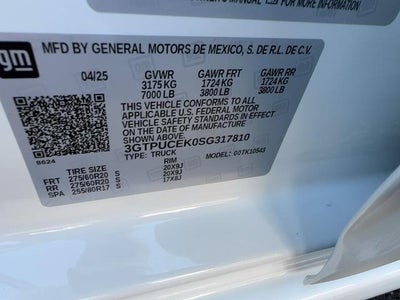 2025 GMC Sierra 1500 Elevation