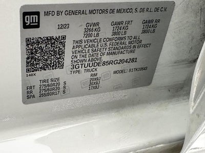 2024 GMC Sierra 1500 SLT