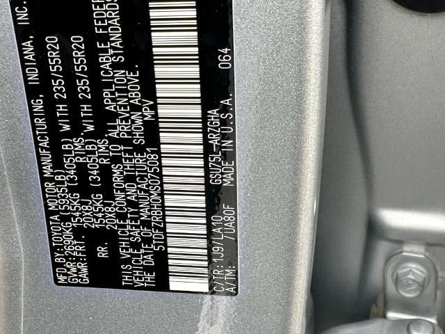 2021 Toyota Highlander Platinum