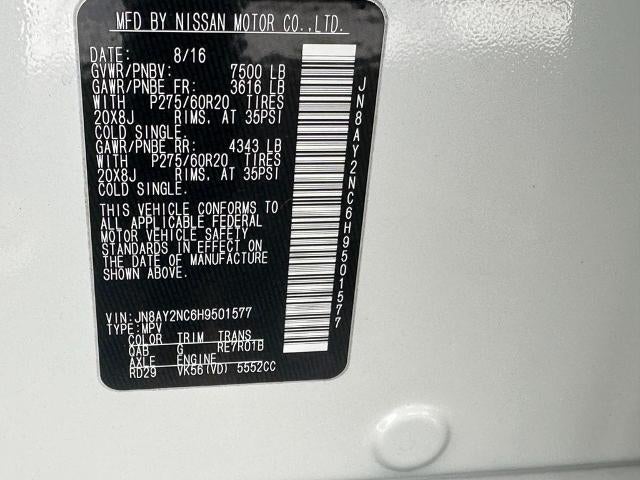 2017 Nissan Armada Platinum