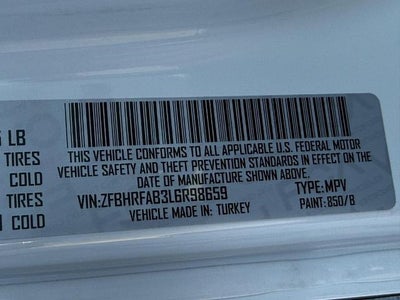 2020 RAM ProMaster City Cargo Van Tradesman